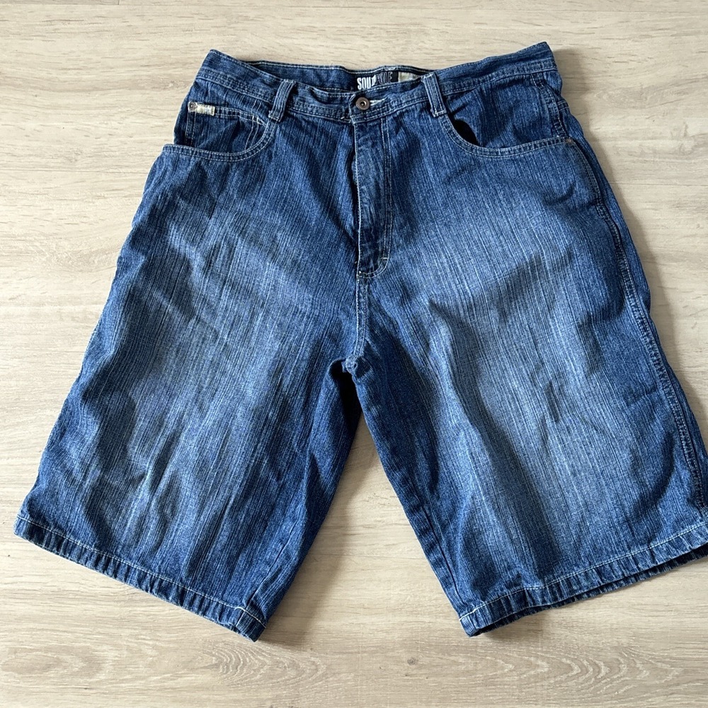Vintage Y2K Southpole Jorts Sz 36 VTG RARE BAGGY grunge WIDE LEG SKATER